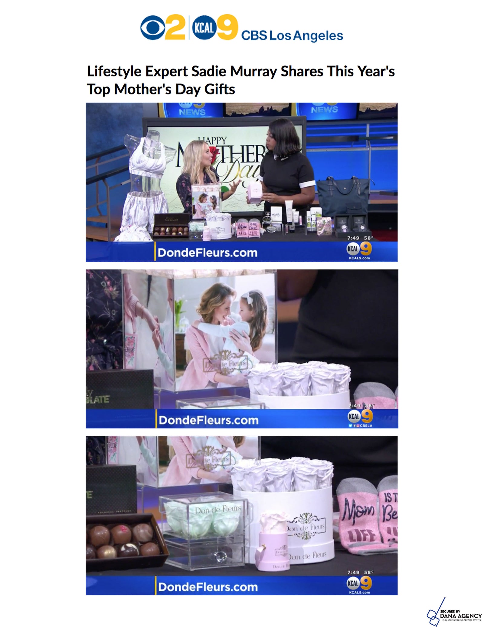 Lifestyle expert Sadie Murray  shares this year top mother's day gift