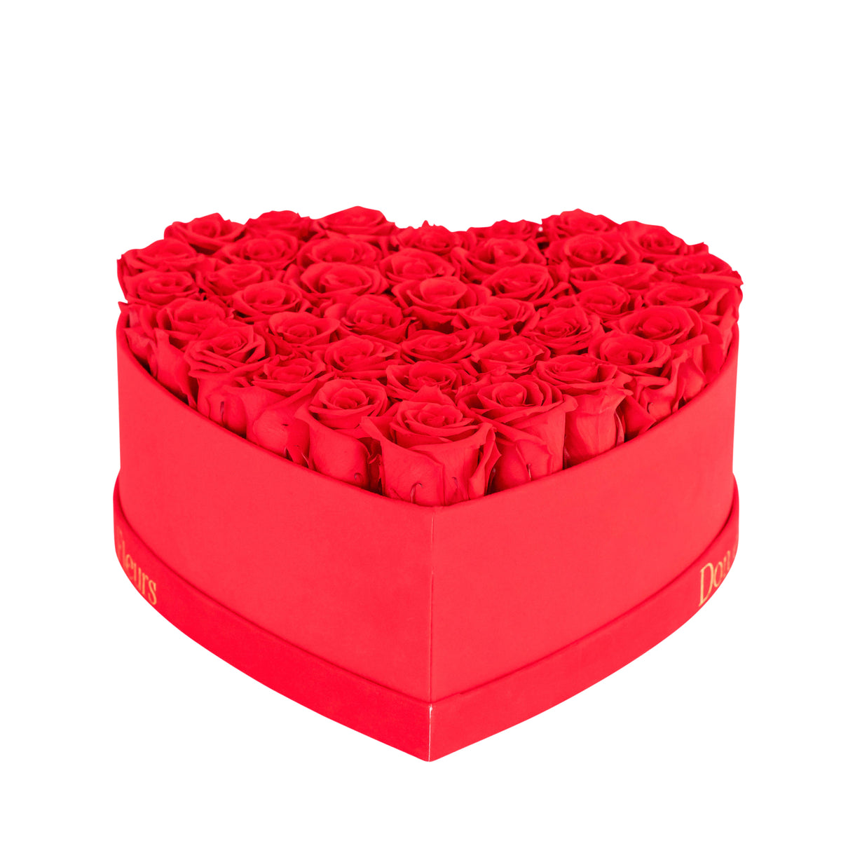 Large Heart Preserved Rose Box