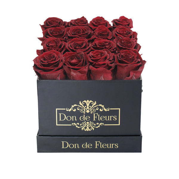 Small Preserved Rose Box - Don de Fleurs